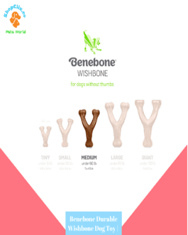 Benebone Durable Wishbone Toy | Dog Chew Toy for Aggressive Chewers