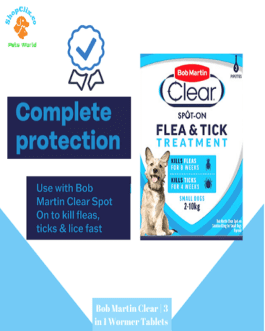 Bob Martin Clear Wormer Tablets for Small Dogs & Puppies