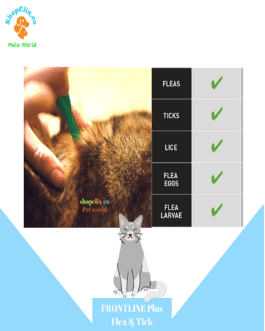 FRONTLINE Plus Flea & Tick Treatment for Cats and Ferrets