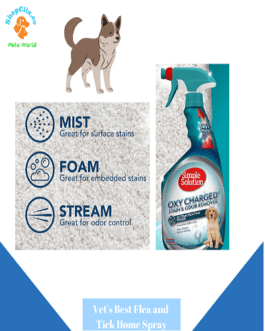 Vet’s Best Flea and Tick Home Spray | Flea Treatment for Dogs and Home