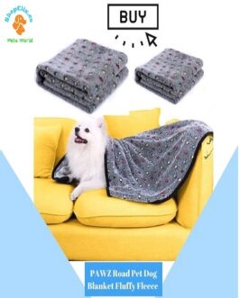Dog Blanket Fluffy Fleece Fabric Soft blanket